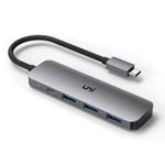 USB-C-hub (4 in 1) | PD | Uvlak