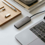 USB-C ハブ (5 in 1) | 4*USB-C+PD | ユーフラット