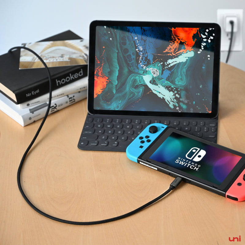 USB-C-zu-USB-C-Kabel 100 W Schnellladung | UNBEGRENZT