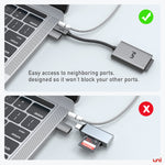 USB-C to SD/MicroSD Card Reader | UHS-I | PIXEL