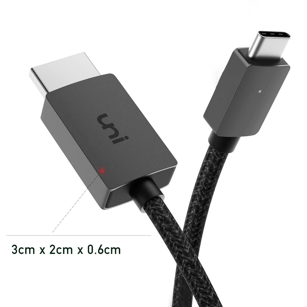 HDMI - USB C ケーブル、4K@30Hz USB C - HDMI 4K ケーブル