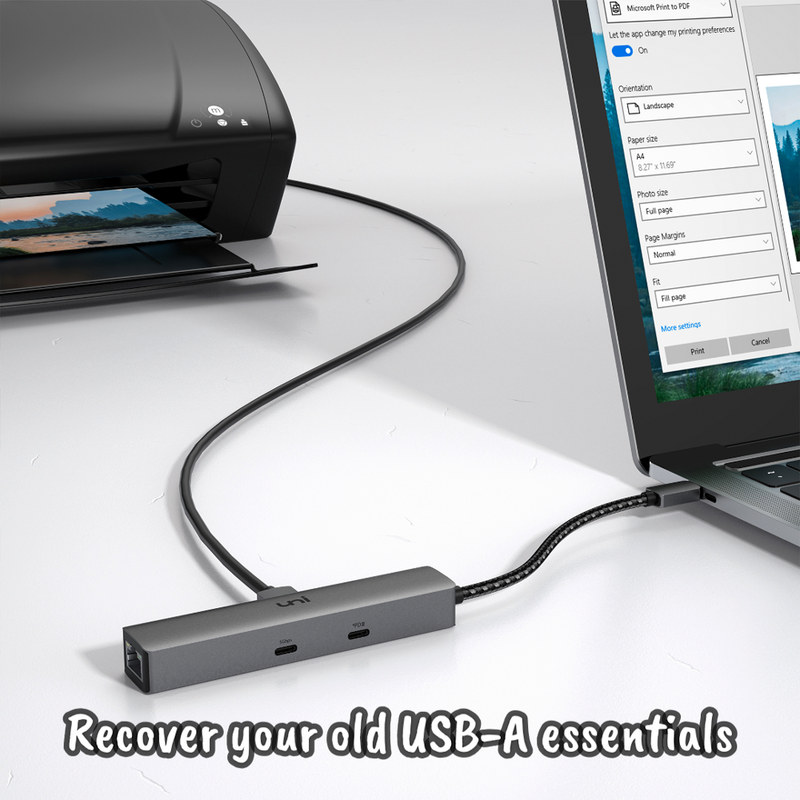Концентратор USB-C (6 в 1) | ПД | Мечты