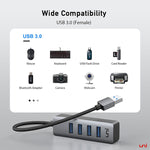 Concentrador USB-A (4 en 1) | USB 3.0