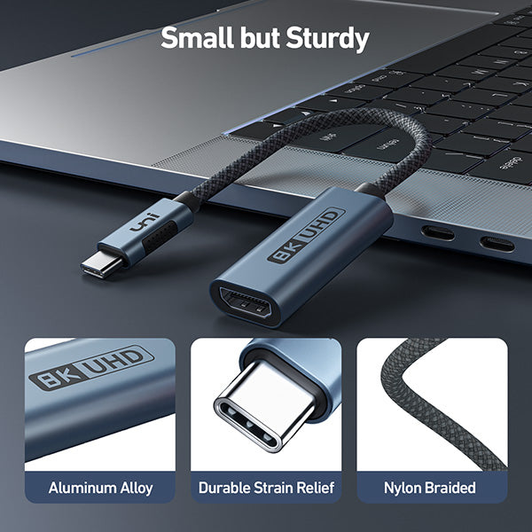 Adaptador USB-C a HDMI 8K | PANTALLA ++