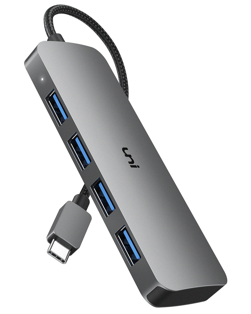 Concentrador USB-C (4 en 1) | USB 3.0 | plano