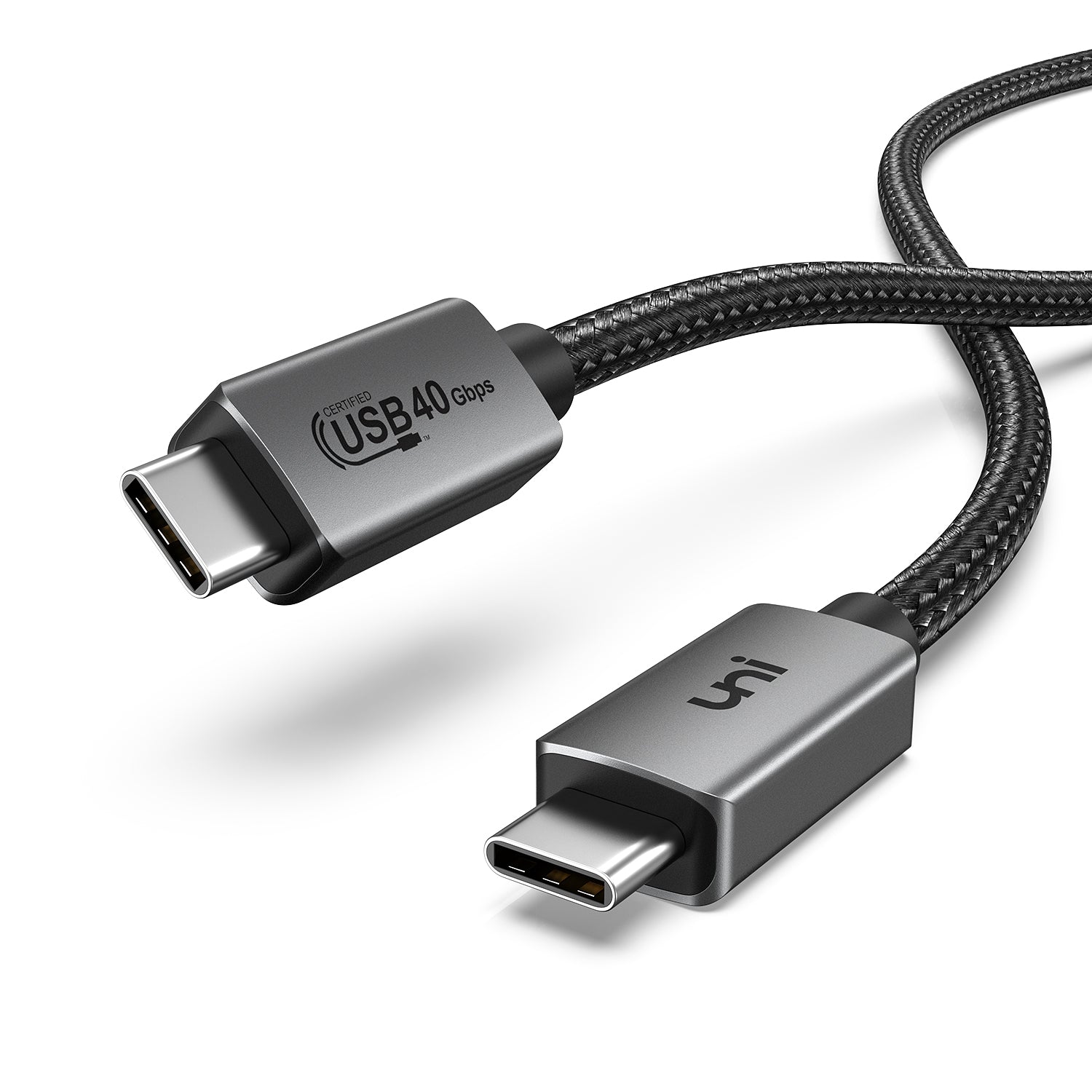 uni® USB4 USB-C Cable 100W | 40Gb/s | USB4 C | 1m