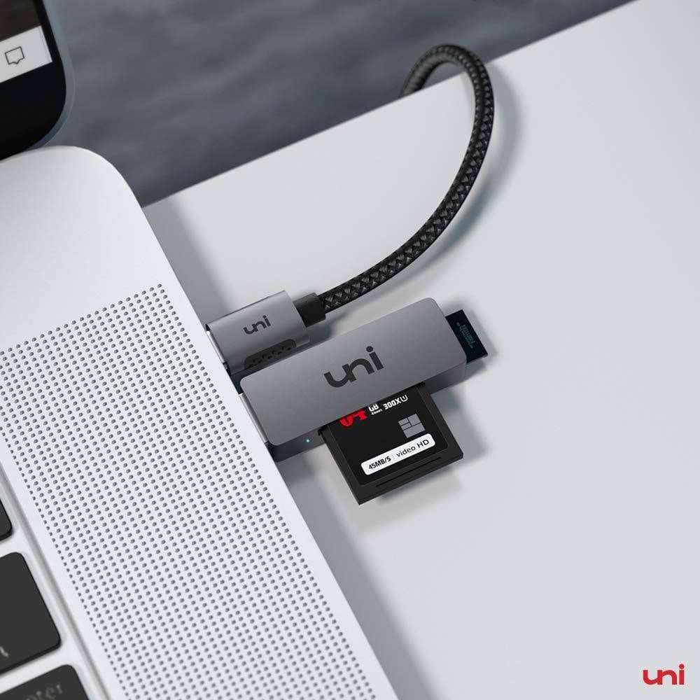 SD カード リーダー、USB - SD カード/MicroSD/TF カード アダプター 