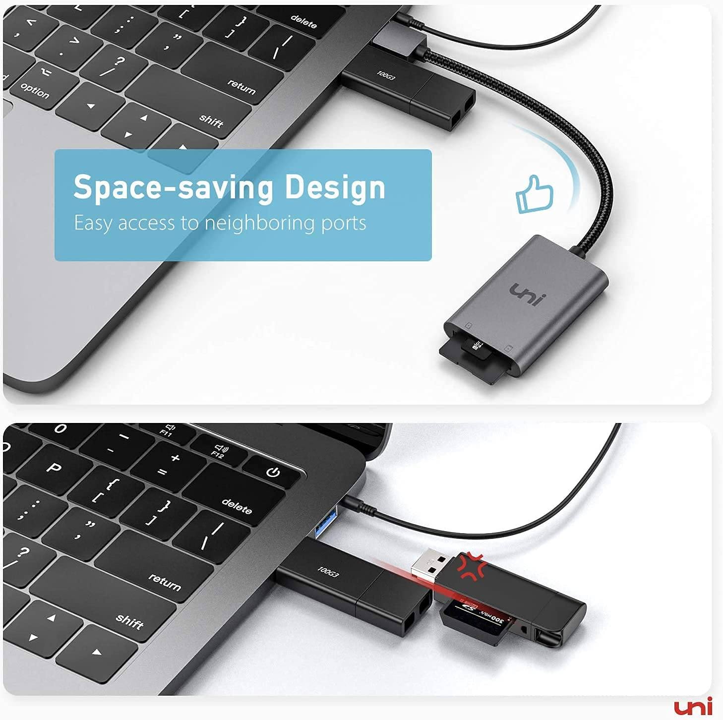 РАЗЪЕМ Серый | Переходник с USB-C на USB-A | 2 упаковки